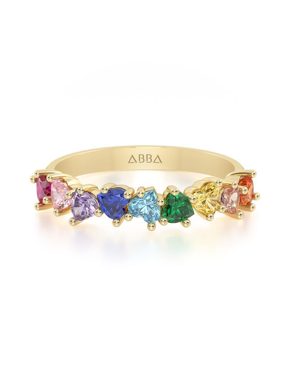 Churumbela de corazón de oro zirconia pavé Churumbela de corazón de oro zirconia pavé