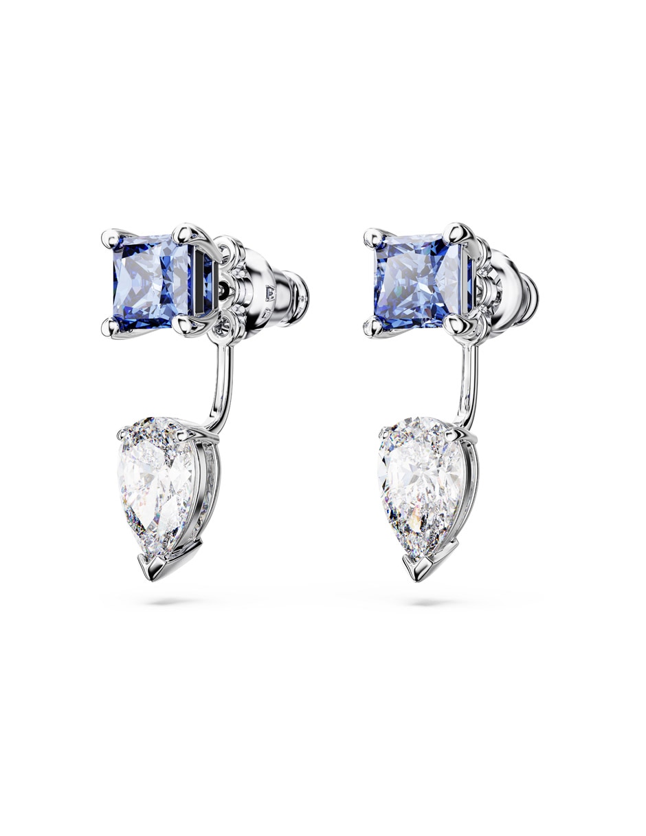Aretes ovalados con acabado brillante 2