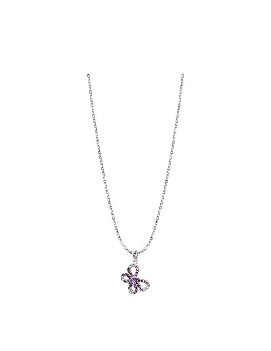 Colgante y dije de moño anamora por tanya moss florecer de plata p 925