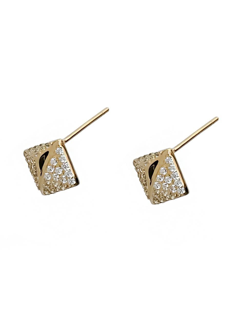 Aretes de plata P 925 con acabado brillante 2
