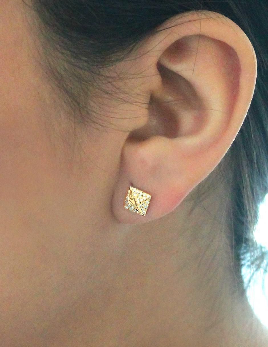 Aretes de plata P 925 con acabado brillante 3