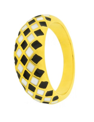 Anillo de rombo brillante