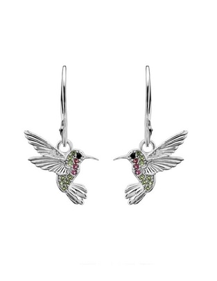 Aretes de flor Florecer de plata P 925 con acabado plateado Aretes de flor Florecer de plata P 925 con acabado plateado
