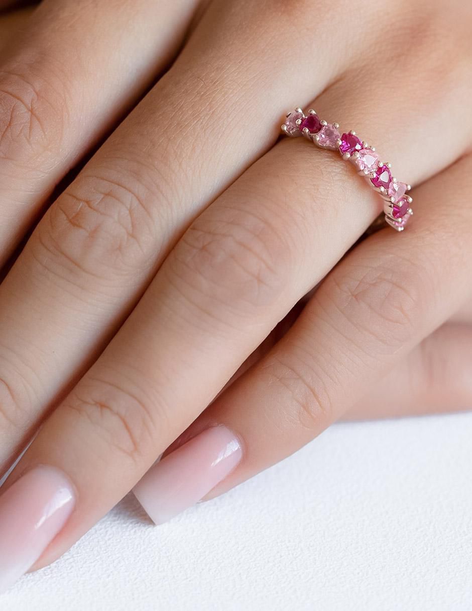 Churumbela de oro zirconia acabado brillante 4