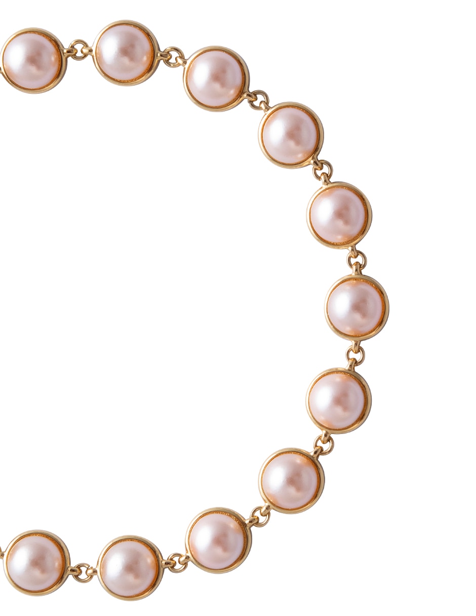 Pulsera con perla con acabado brillante 2