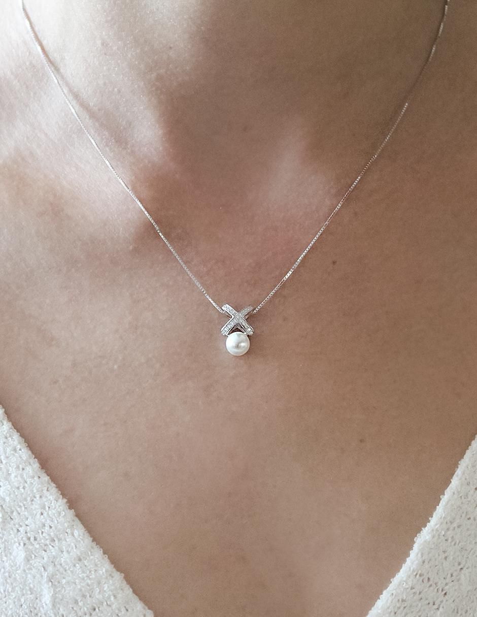 Collar de plata P 925 2