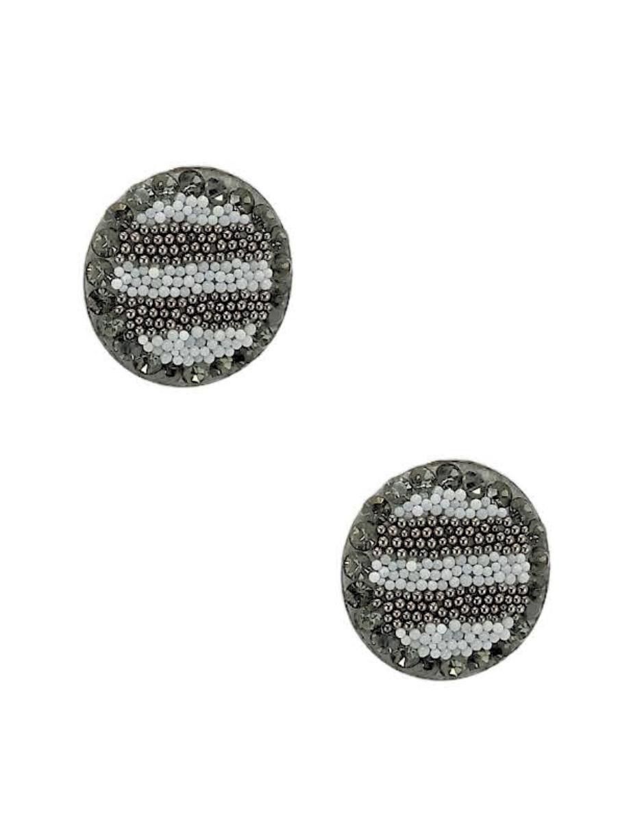 Aretes y collar de estrella mar de plata p 925 cristal 3