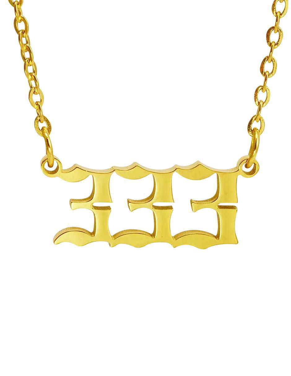 Collar de número