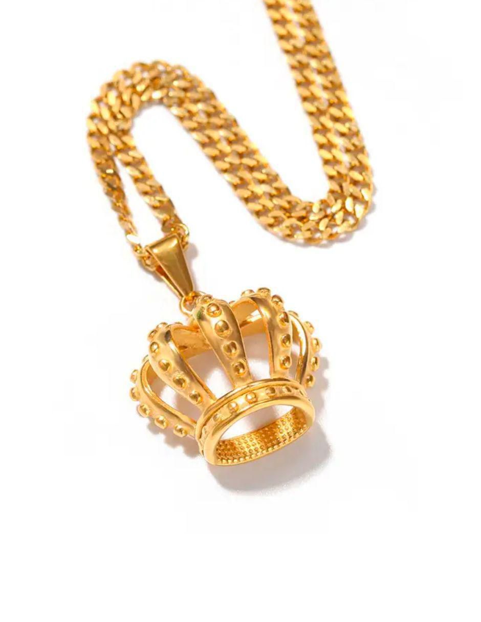 Cadena con acabado baño de oro rosa 5