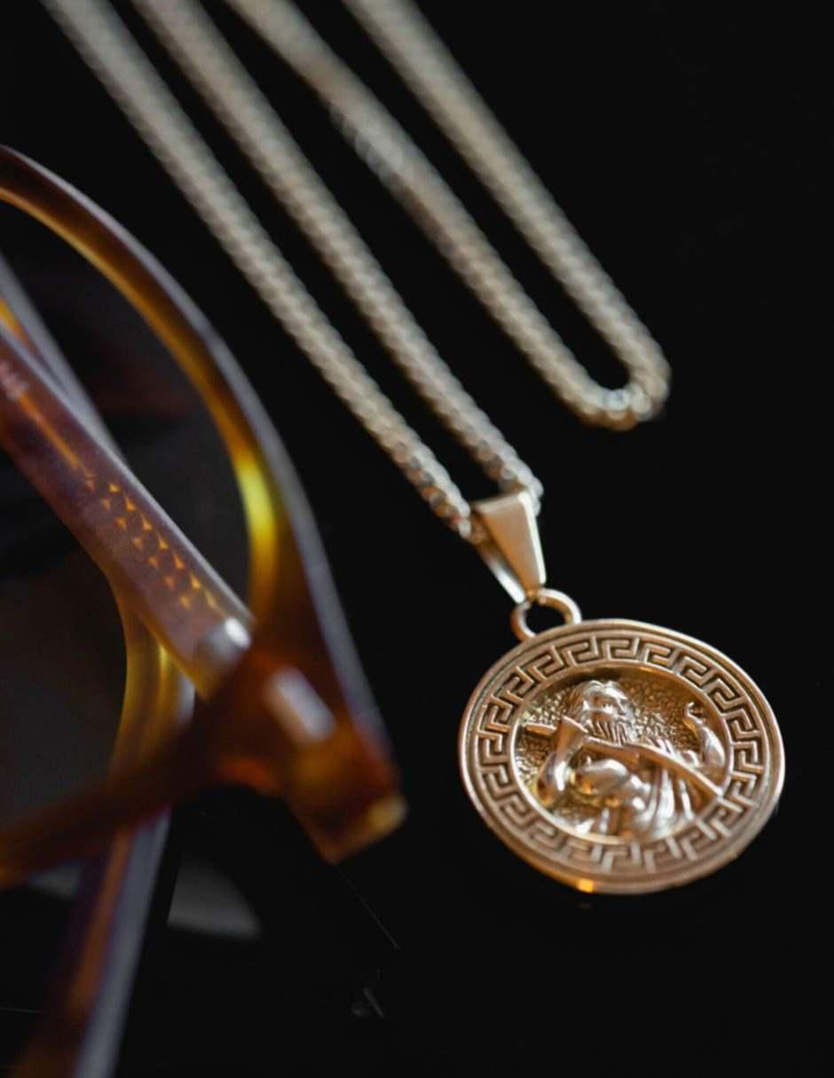 Cadena de baño de oro 18 K