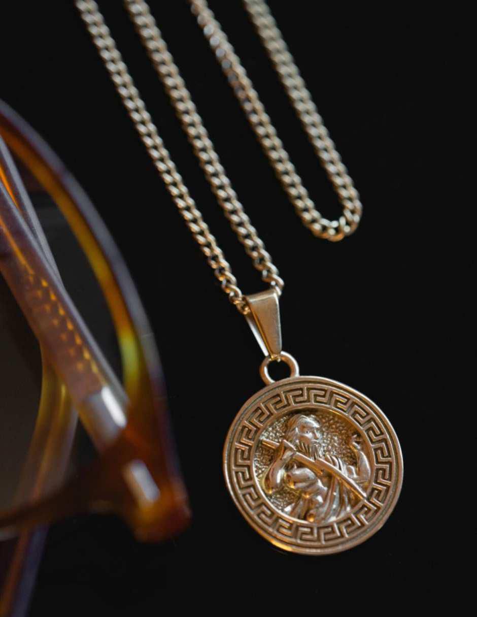 Cadena de baño de oro 18 K 7