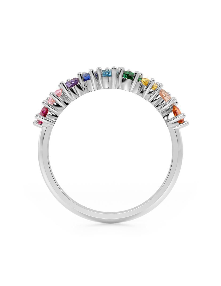 Churumbela de oro zirconia brillante 3