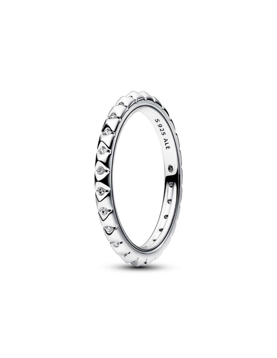 Anillo Me P 925 de plata zirconia cúbica brillante 2