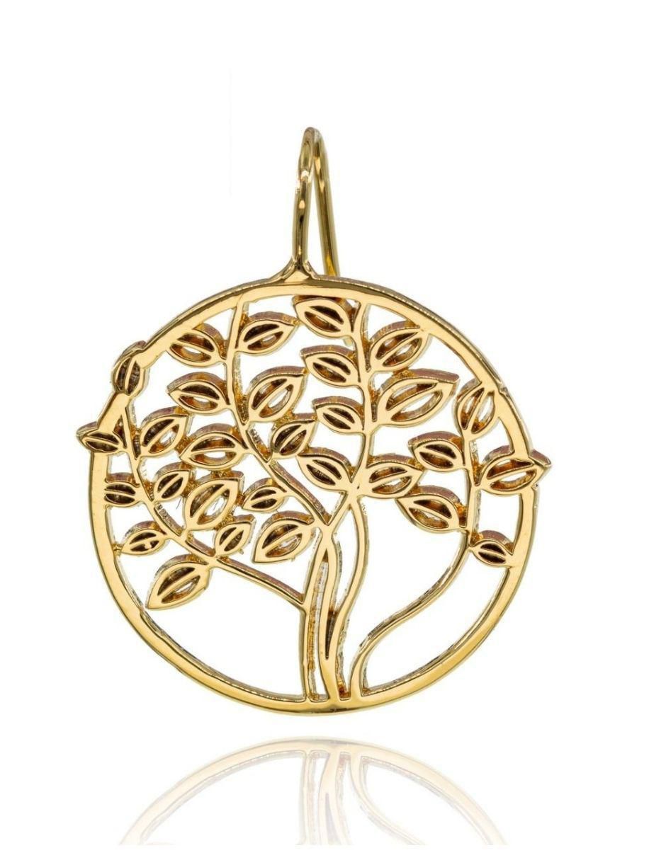 Aretes de árbol con acabado brillante 2