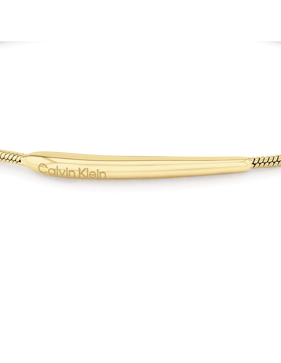 Pulsera Elongated Drops acabado brillante 2