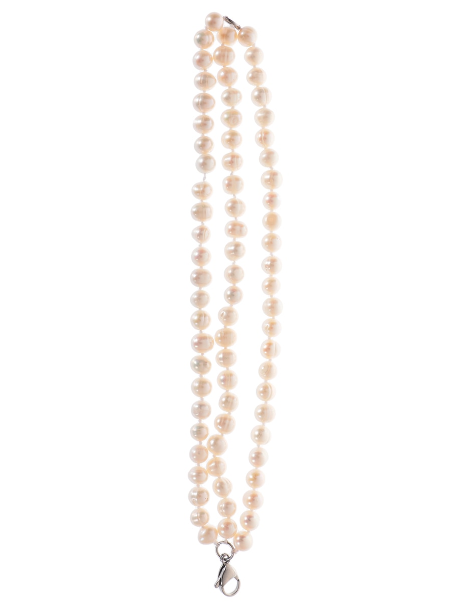 Pulsera Anthony Vincent con perla acabado lustre 2