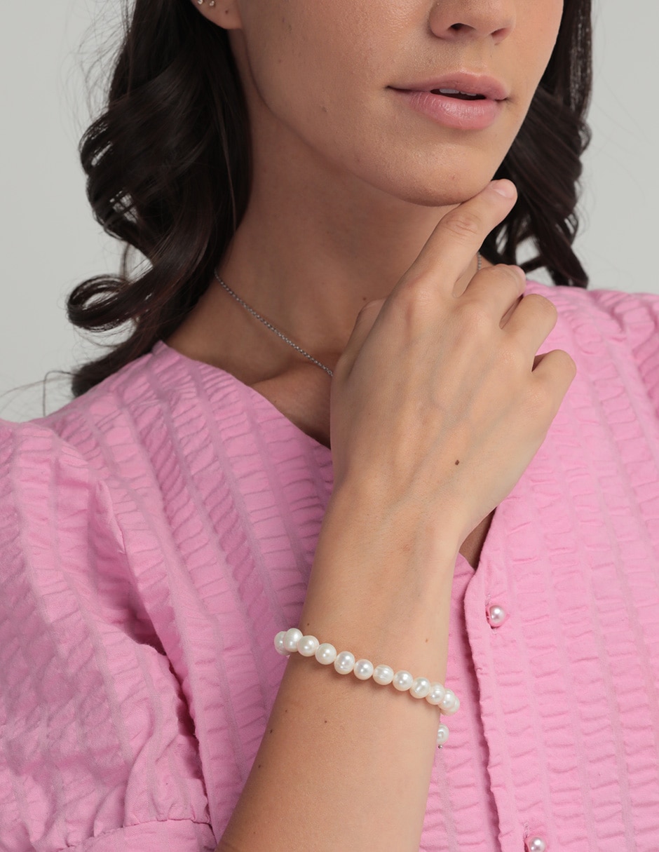 Pulsera Anthony Vincent con perla acabado lustre Pulsera Anthony Vincent con perla acabado lustre