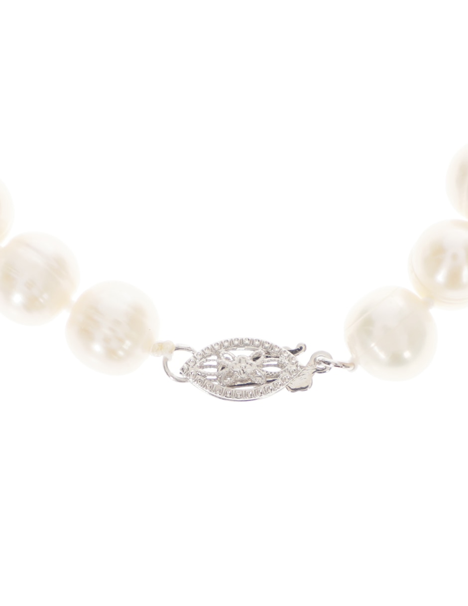 Pulsera Anthony Vincent con perla acabado lustre 2