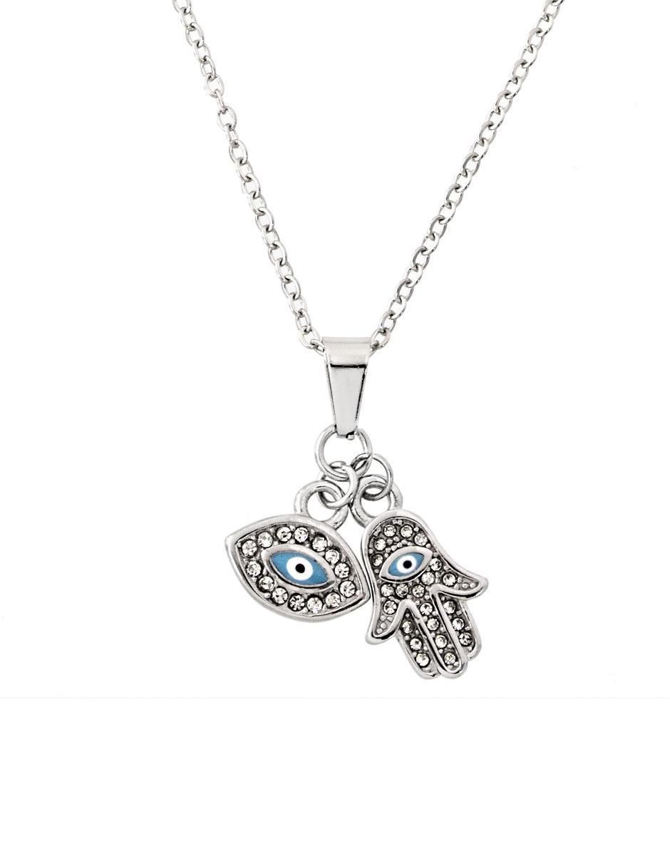Aretes y collar cristal