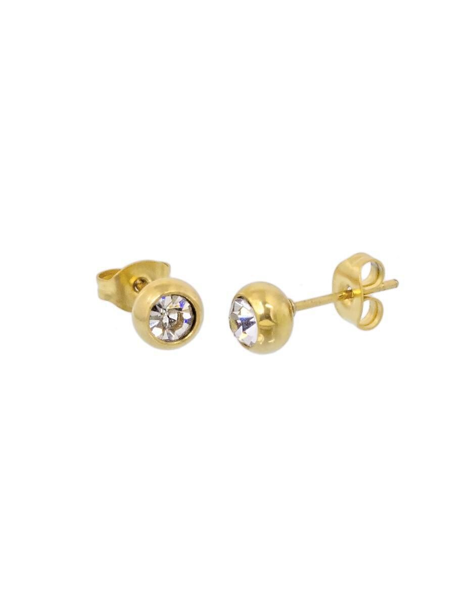 Aretes y collar cristal
