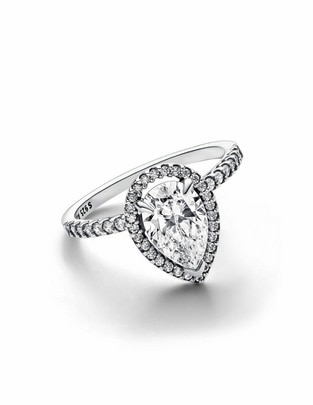 Anillo Timeless P 925 de plata zirconia cúbica brillante
