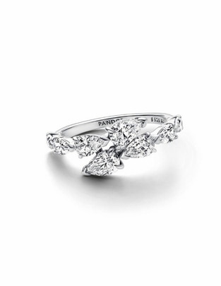Anillo Timeless P 925 de plata zirconia cúbica brillante