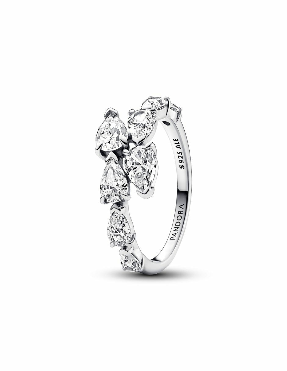 Anillo Timeless P 925 de plata zirconia cúbica brillante