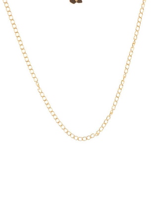 Cadena Apodemia de baño de oro 18 K
