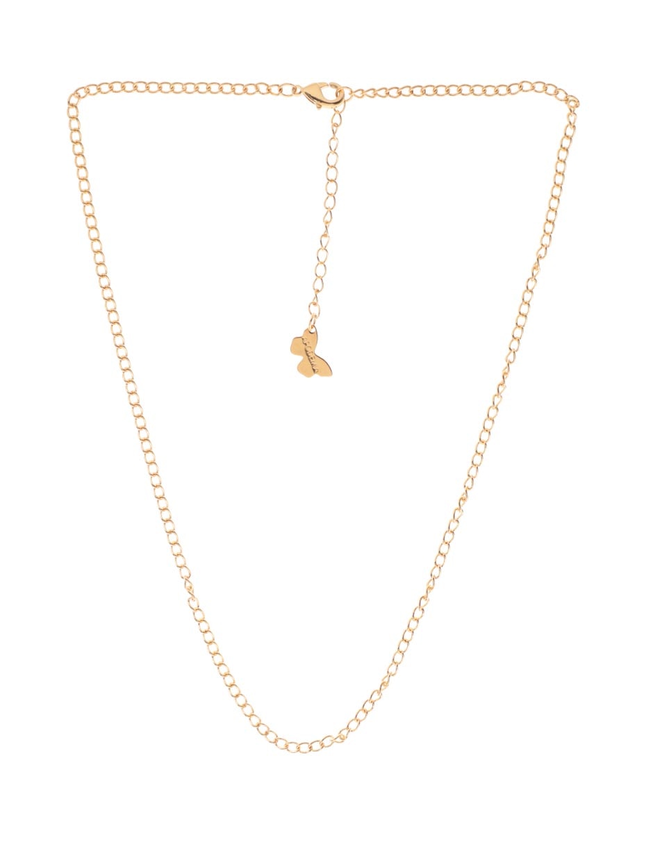 Cadena Apodemia de baño de oro 18 K