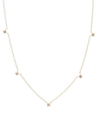 Collar Jellyfish de baño de oro 18 K 1