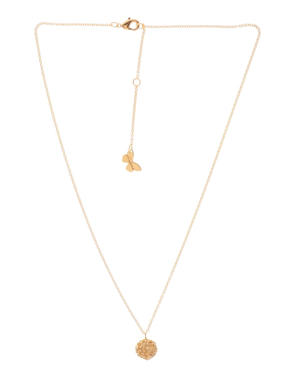 Collar  Sand Dust de baño de oro 18 K 2
