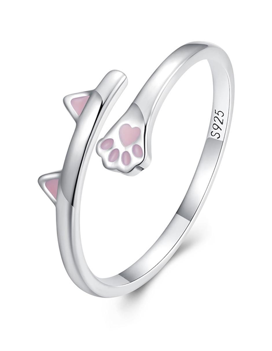 Anillo redondo Kiki Season P 925 de plata brillante 3