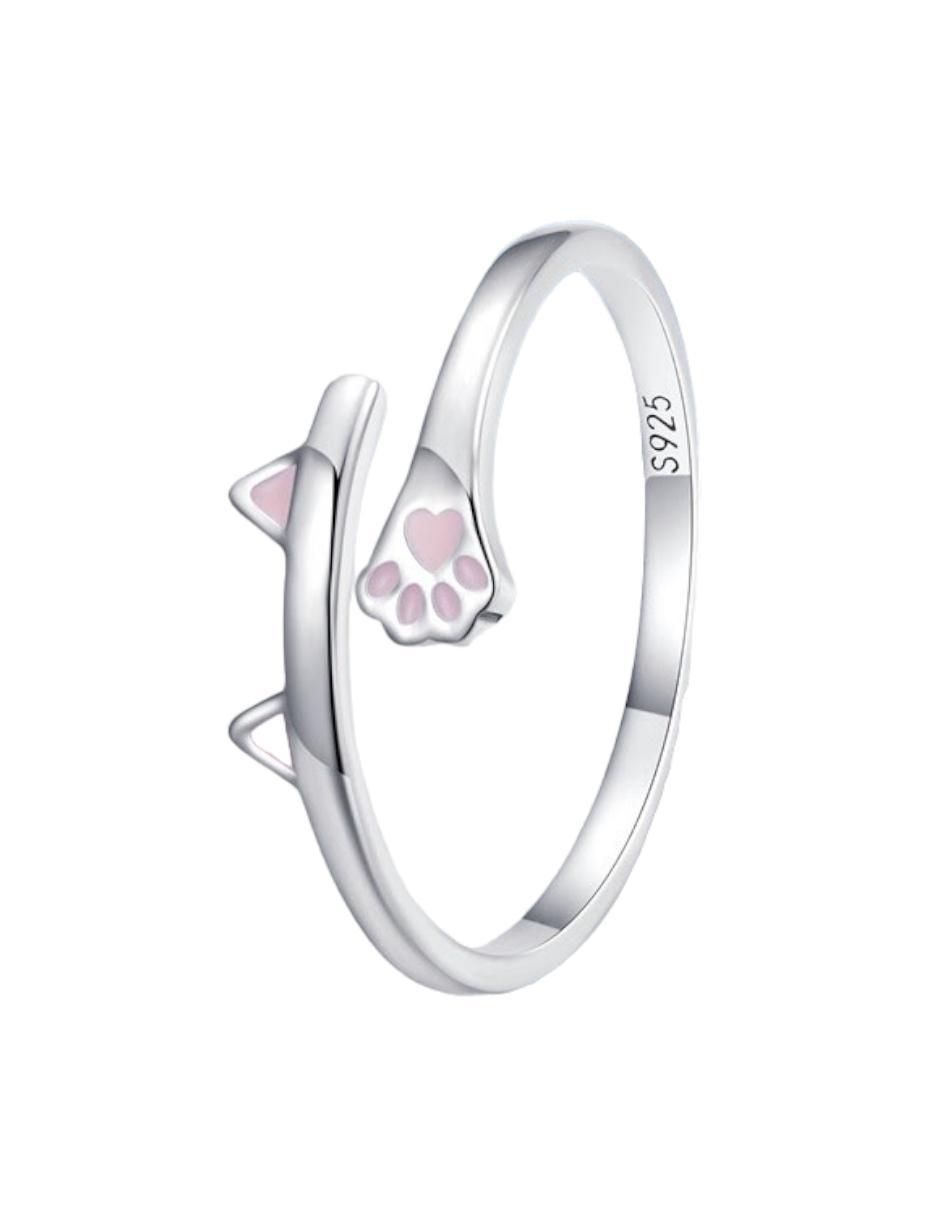 Anillo redondo Kiki Season P 925 de plata brillante 4