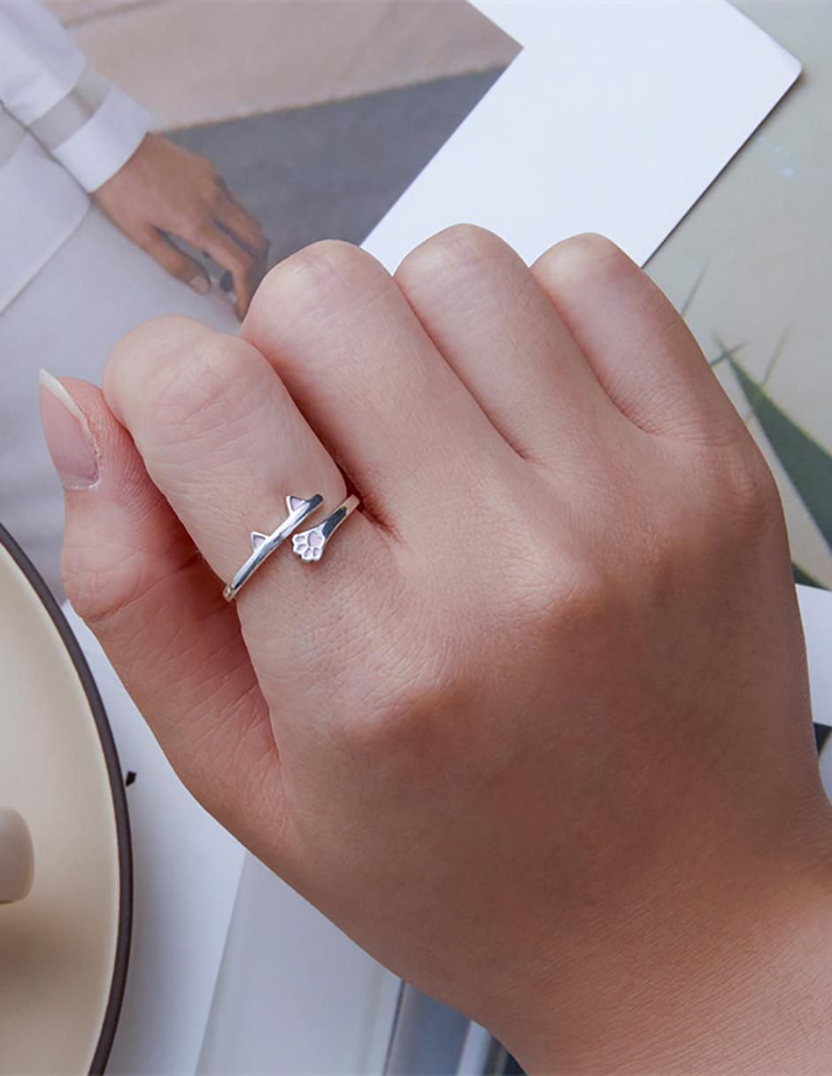 Anillo redondo Kiki Season P 925 de plata brillante 6