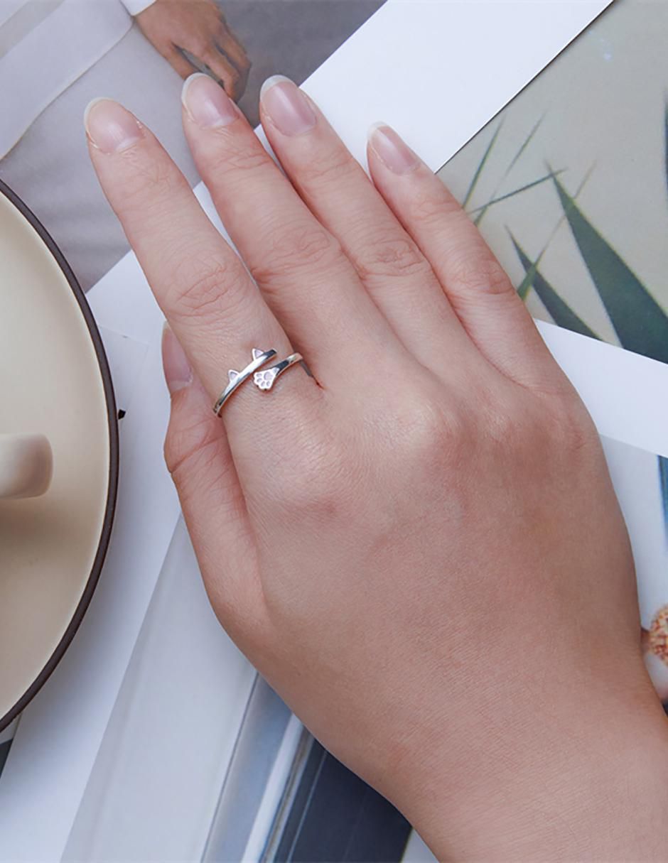 Anillo redondo Kiki Season P 925 de plata brillante 7