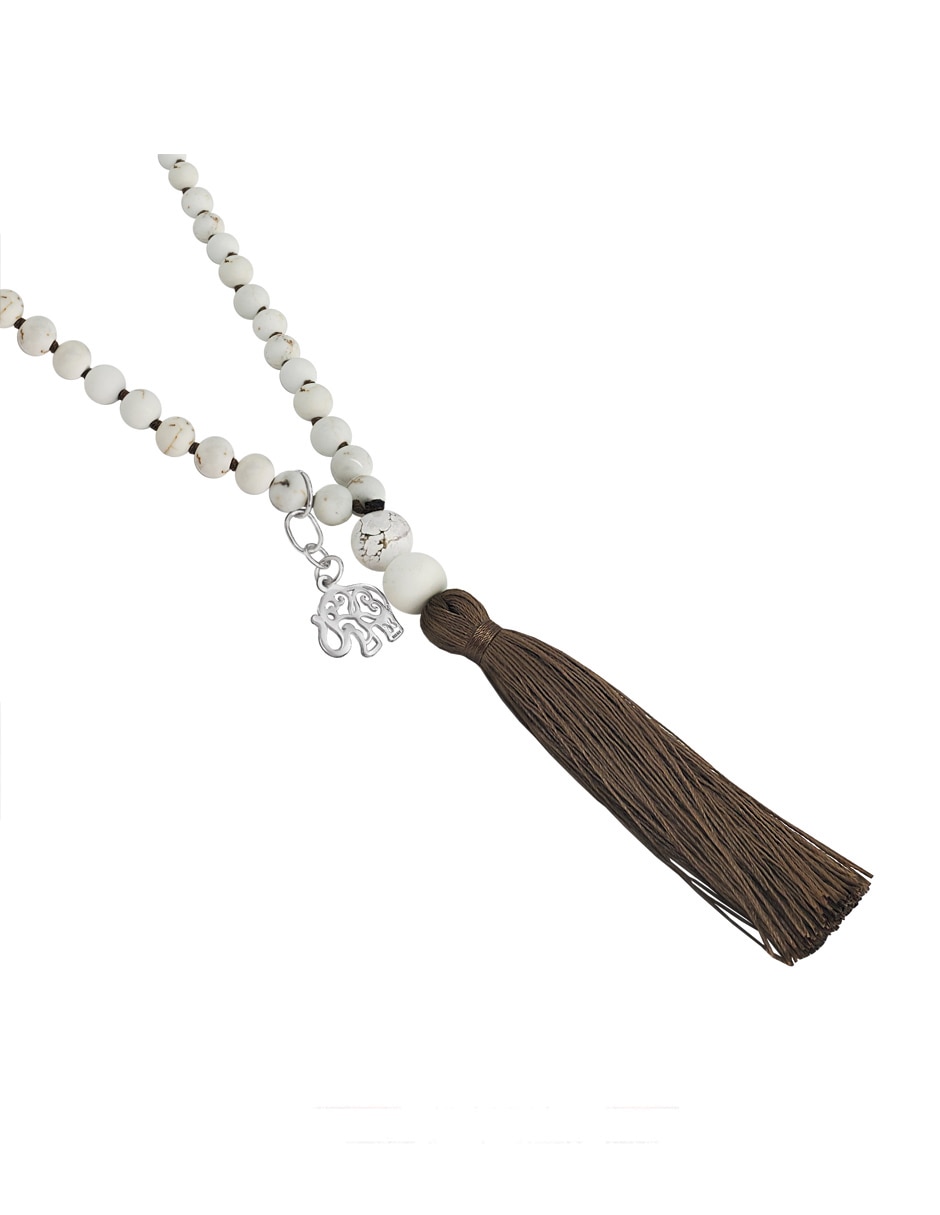 Collar elefante Japamala de plata P 925 2