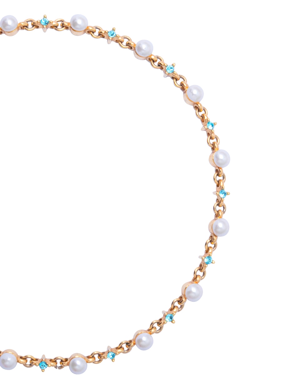 Pulsera con cristal acabado brillante 2