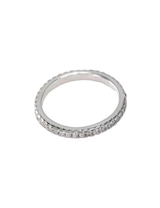 Anillo P 925 de plata zirconia brillante Anillo P 925 de plata zirconia brillante