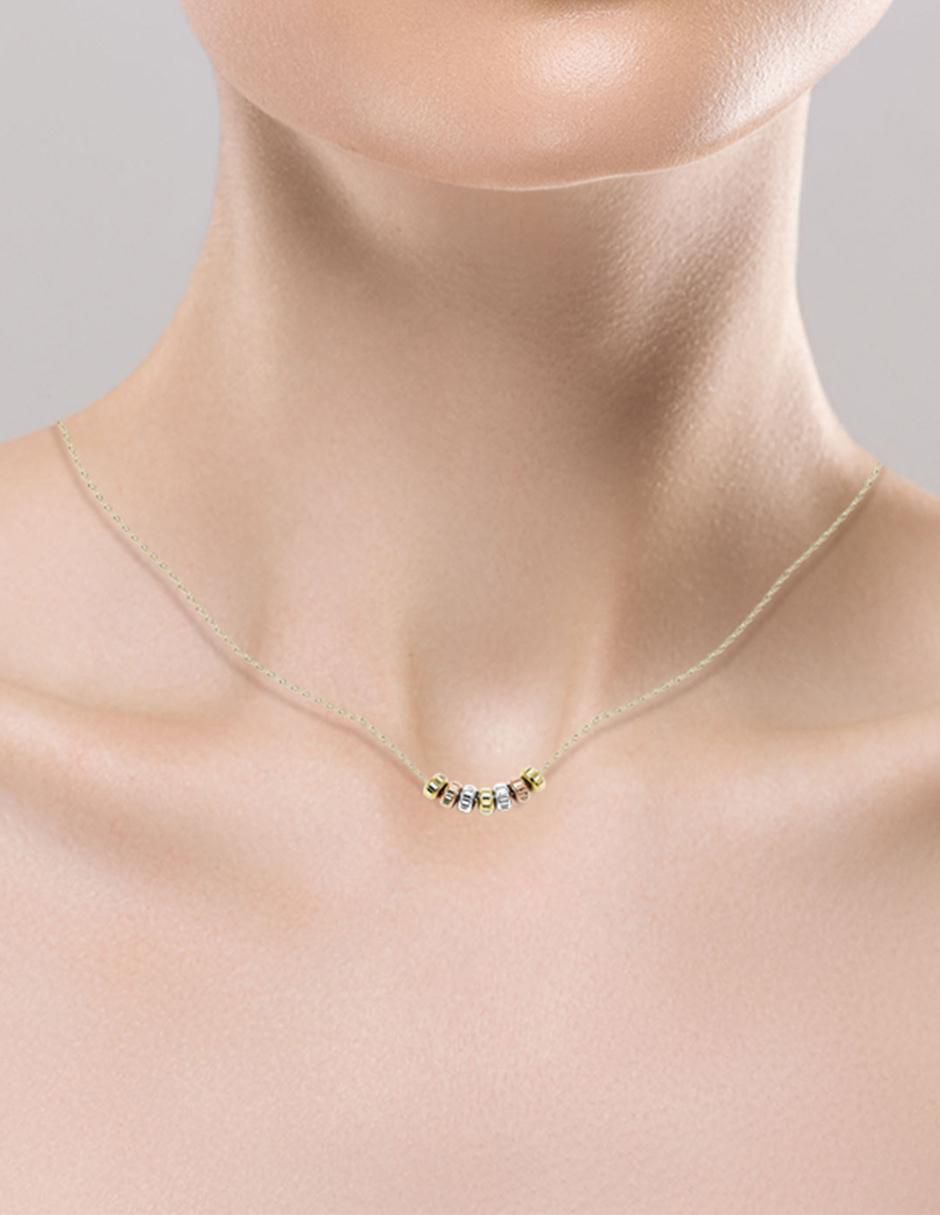 Collar con dije de oro 10 K
