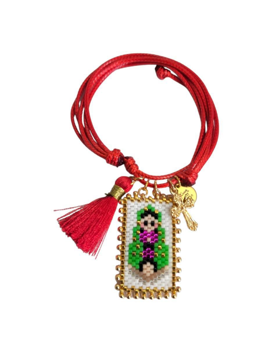 Pulsera con cristal con acabado brillante 1