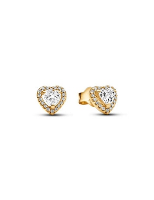 Aretes de corazón Time Less de plata P 925