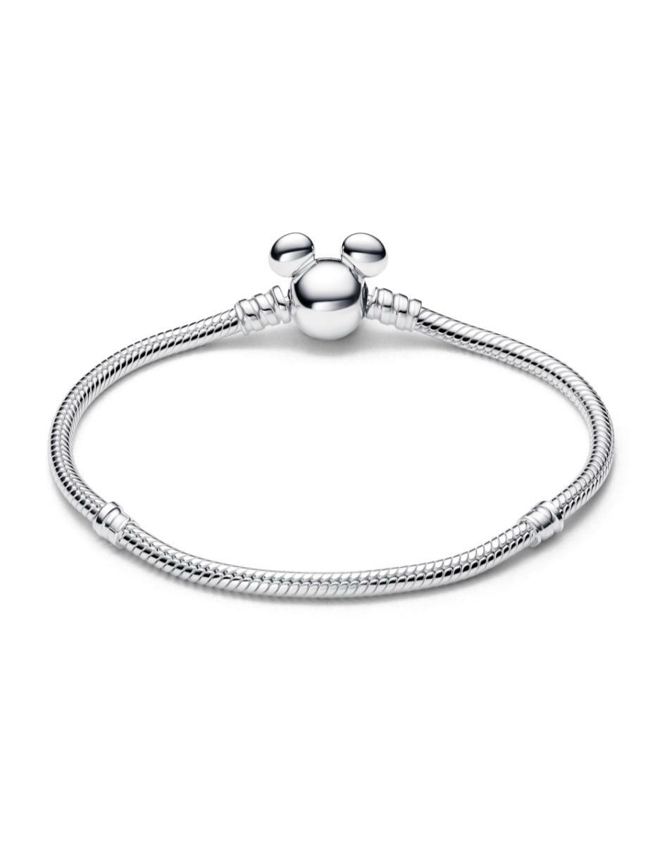 Pulsera de plata P 925 acabado liso 2