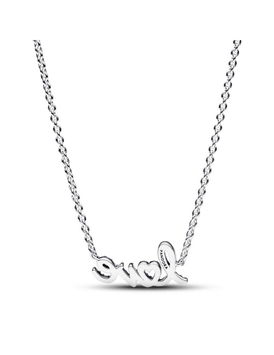Collar letras de plata P 925 2