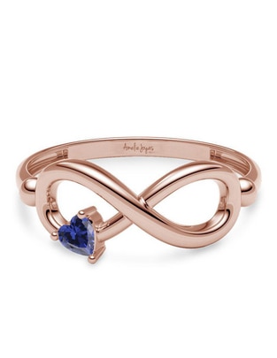 Anillo de corazón 14 k de oro zirconia brillante Anillo de corazón 14 k de oro zirconia brillante