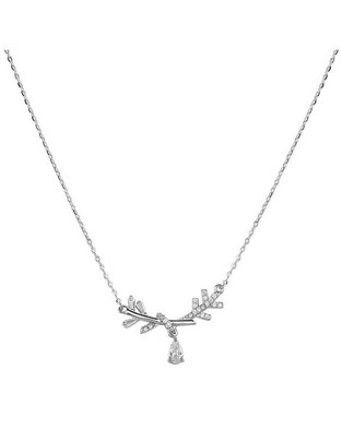 Collar de flor de plata P 925 1