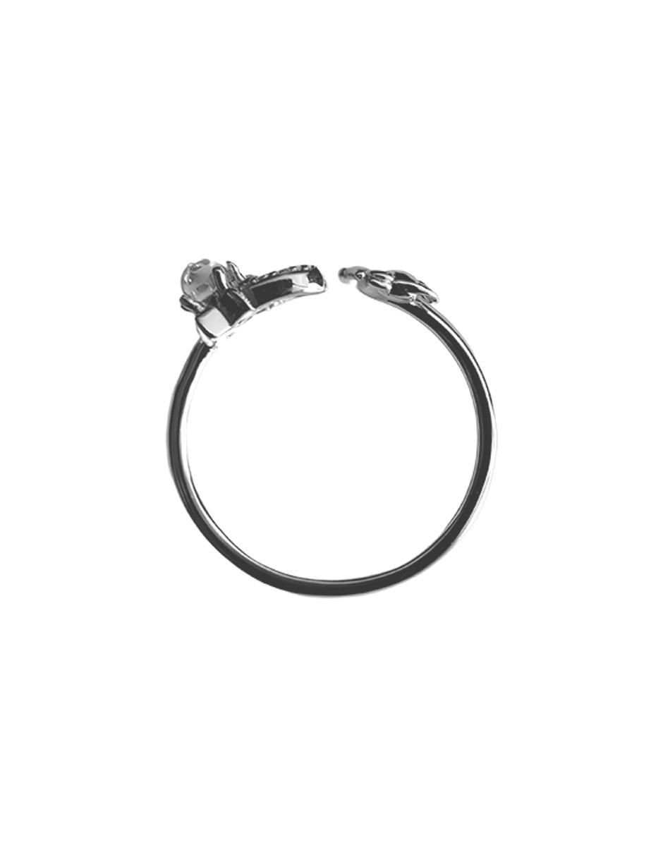 Anillo de gato Kiki Collection P 925 de plata zirconia brillante 2