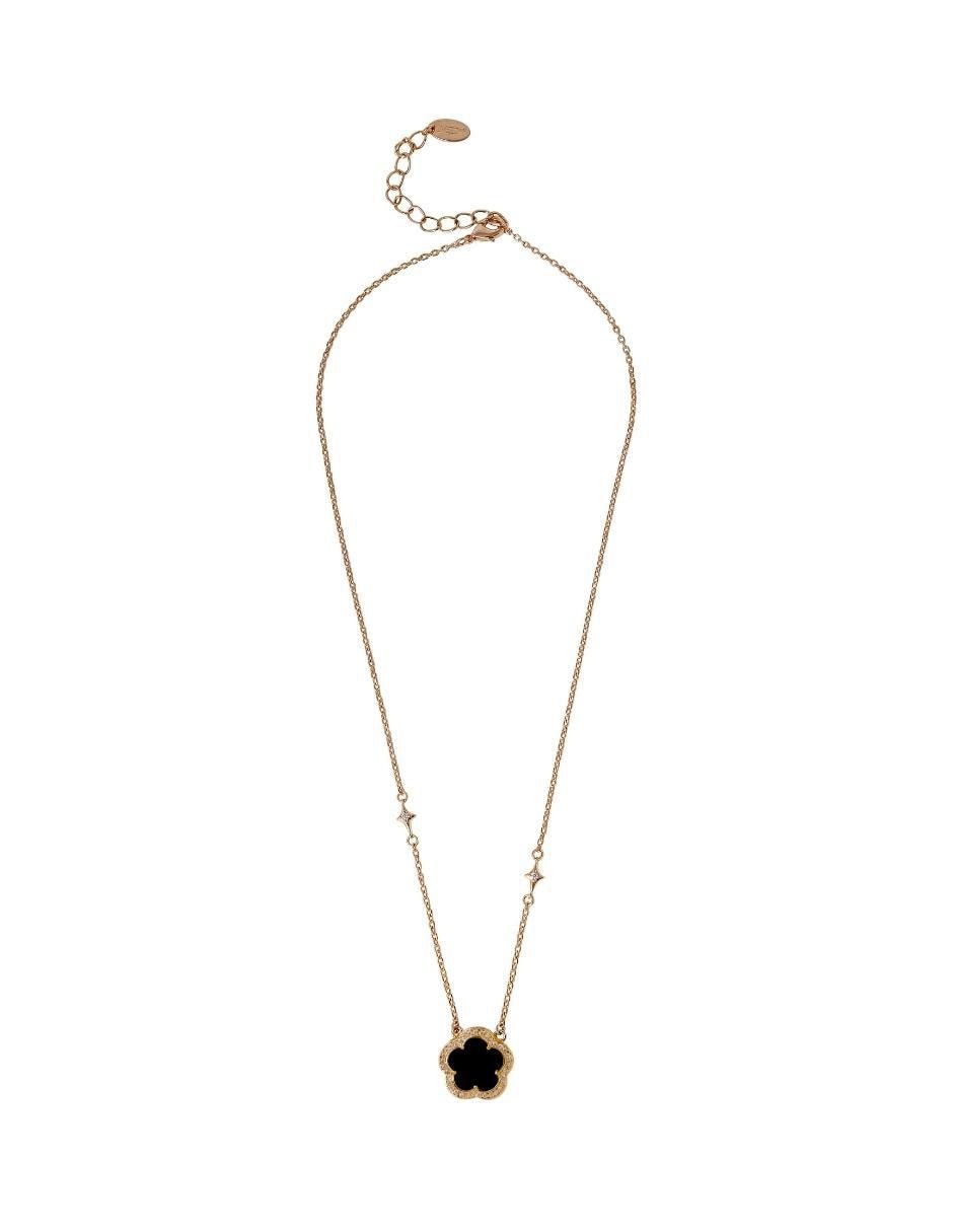 Aretes y collar de trébol circonita 6