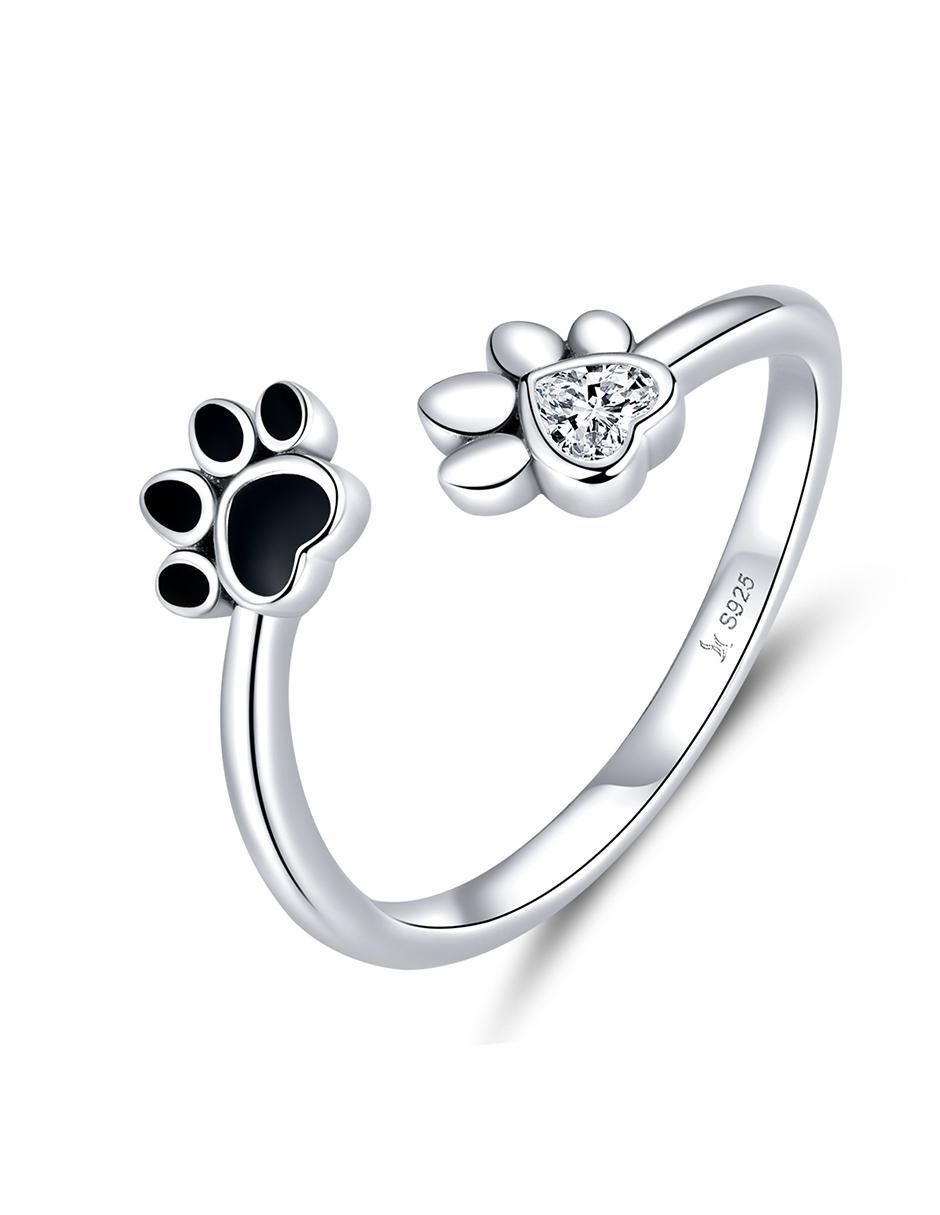 Anillo de gato Kiki Collection P 925 de plata zirconia brillante 3