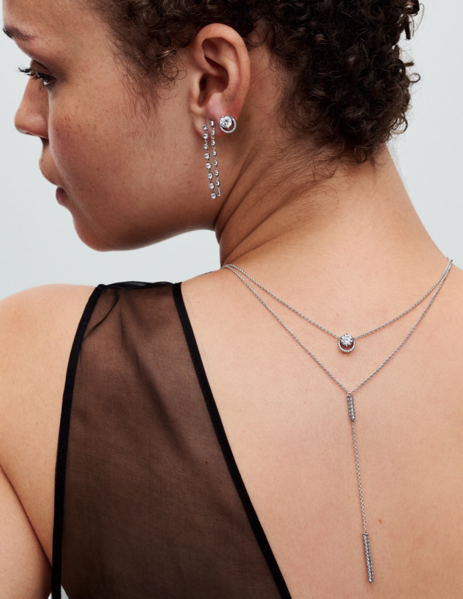 Collar circular de plata P 925 5