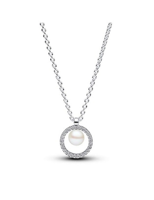 Collar circular de plata P 925